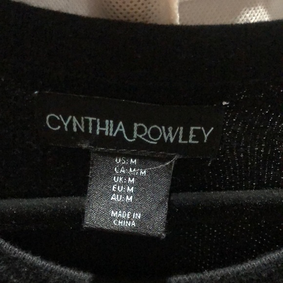 Cynthia Rowley long sleeve sweater dress - Picture 4 of 4